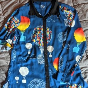 Disney Up Button Down